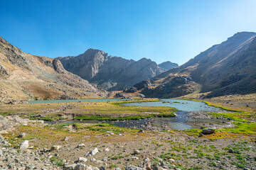 The scenic views of glacial Sat lakes, located on Cilo Mountains, which has an altitude of 3,500 meters, would become a new tourist attraction for nature lovers across the world in Hakkari, Turkey