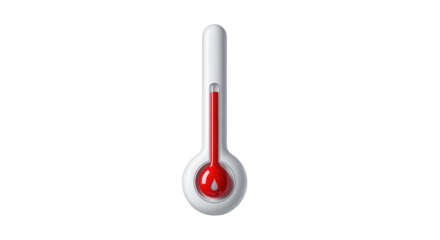 Isolated Thermometer