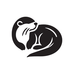 2d seal logo with white background