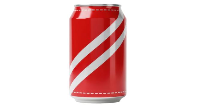 Isolated Soda Can