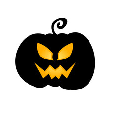 Pumpkin silhouette
