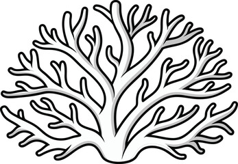 Obraz premium Coral Reef Design and Illustration. Beautiful Coral Reef Illustration. Underwater Coral Reef Design. Colorful Coral Reef Illustration. Realistic Coral Reef Design. Tropical Coral Reef Illustration.