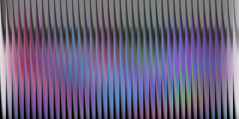 Abstract wavy vertical lines with colorful light reflections
