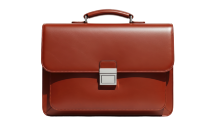 Isolated briefcase