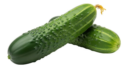 Isolated Cucumbers
