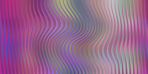 Abstract wavy vertical lines with a soft pink and purple gradient