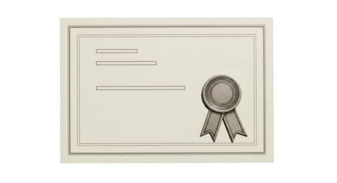Isolated Certificate
