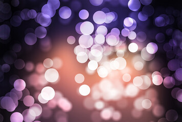 Purple color christmas background new year wallpaper glowing abstract design card