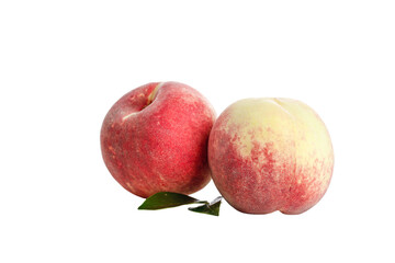 Fresh Red Golden Peaches from Shandong Qingzhou China Autumn Harvest Real Fruit Picture Show