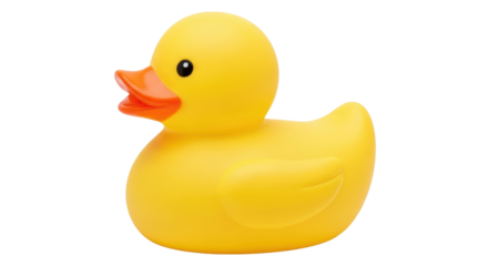 Isolated Rubber Duck