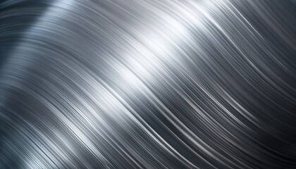 shimmering silver metallic surface with subtle reflections and soft light gradient