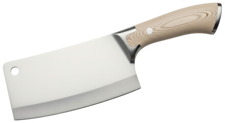 Isolated Kitchen Cleaver