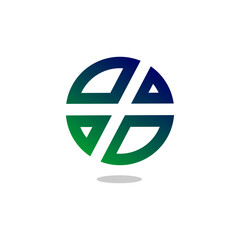 Creative Geometric Shape Logo Design