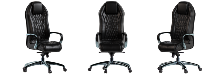 3D Realistic Office Executive Ergonomic Chair Furniture Interior Render