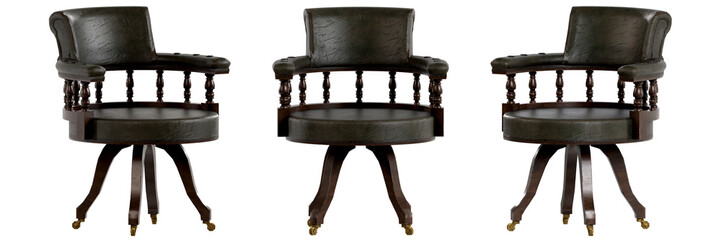 3D Realistic Victorian Antique Classic Chair Furniture Interior Render