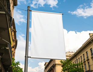 Blank Outdoor Banner Template