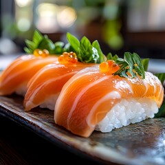 Foto von k&ouml;stlichem Sushi 