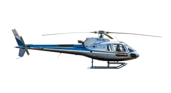 Isolated Helicopter