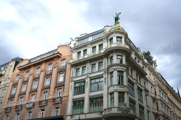 Immeubles à Vienne en Autriche