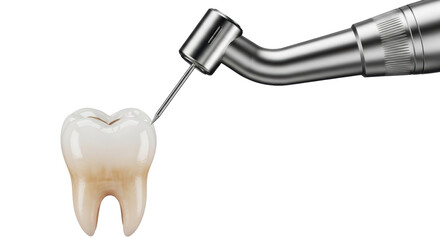 Isolated tooth dental tools