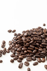コーヒー豆　白バック