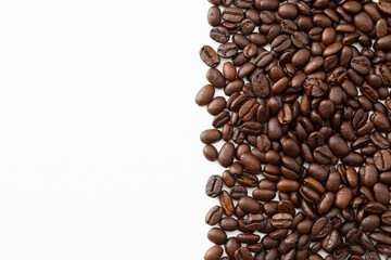 コーヒー豆　白バック