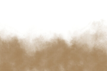 Brown Sand Dust Explosion with Storm Clouds | Natural Disaster Effect