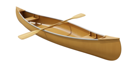 Isolated Canoe