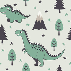 Pastel colors cute children’s seamless pattern.