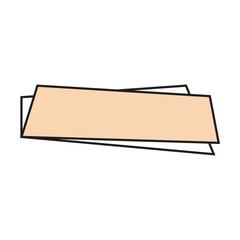 Text Box & Text Area icon element - UI, Web, Chat Bubble flat color vector illustration for Mockups