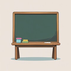 school board with chalkboard