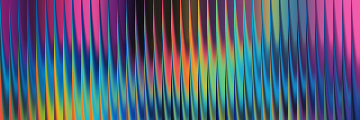 Abstract colorful background with vertical lines and blurred gradient effect