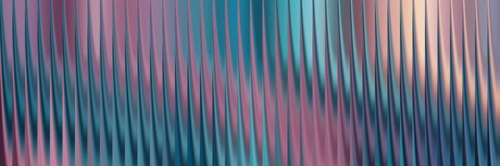 Abstract background with vertical lines in shades of blue and pink colors