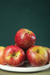 Ugly Apples from Daliangshan Province Yunnan China - Imperfect Natural Organic Fruit with Heart-Shaped Character
