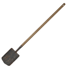Shovel old gardener tool