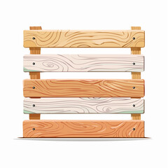 Wooden Pallet with Varying Wood Tones