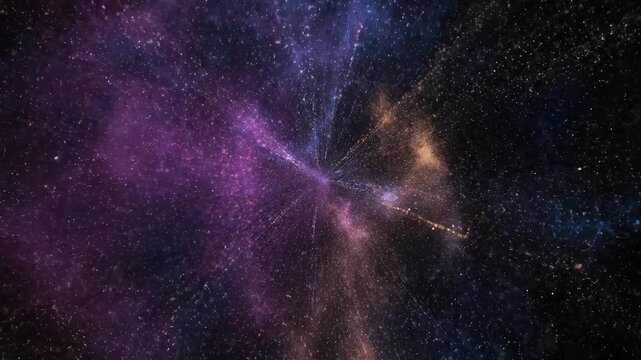 Abstract Cosmic Dust Forming Streaking Patterns in a Seamless Loop Video star dust, broadcast, dust
