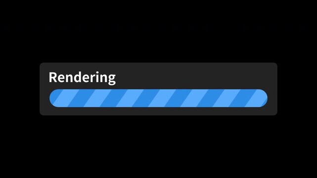 Adobe Media Encoder Rendering animation loop