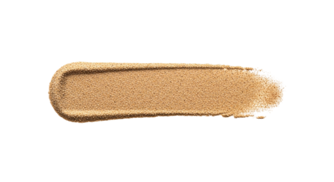 A shimmering gold eye shadow stroke against a stark black backdrop evokes luxury and artistry using