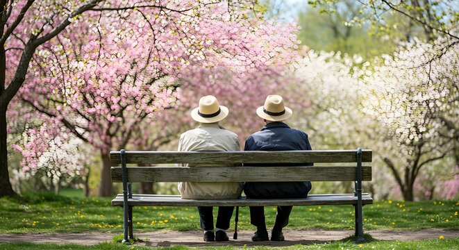 Parejas viejas y parejas relajantes