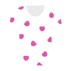 Vector ilustration of a t-shirt 