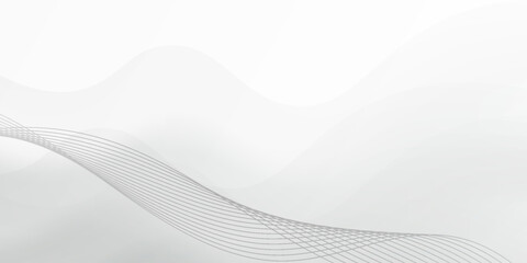 Premium background design with diagonal line pattern in grey colour. Vector white horizontal template for business banner, formal invitation backdrop, luxury voucher, prestigious gift certificate