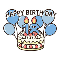 誕生日ケーキ