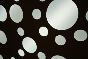 Modern circular light ceiling design pattern in Benidorm, Spain showcasing innovative architecture and contemporary style