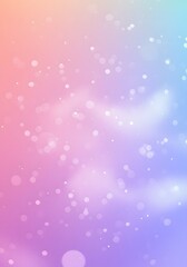 Dreamy gradient background with blurred shapes