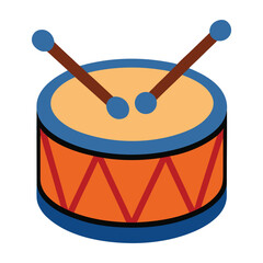 drum icon vector illustration design