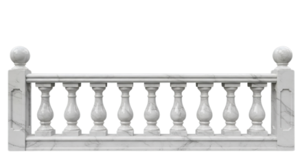 Elegant Marble Balustrade A Timeless Architectural Detail for Classic and Modern Design Projects, Providing a Luxurious Aesthetic