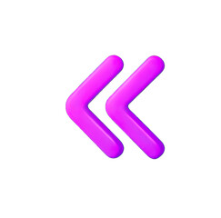 Purple arrows pointing left and right on a transparent background.