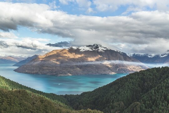 lake in the mountains