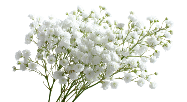 Close-up of a cluster of white flowers